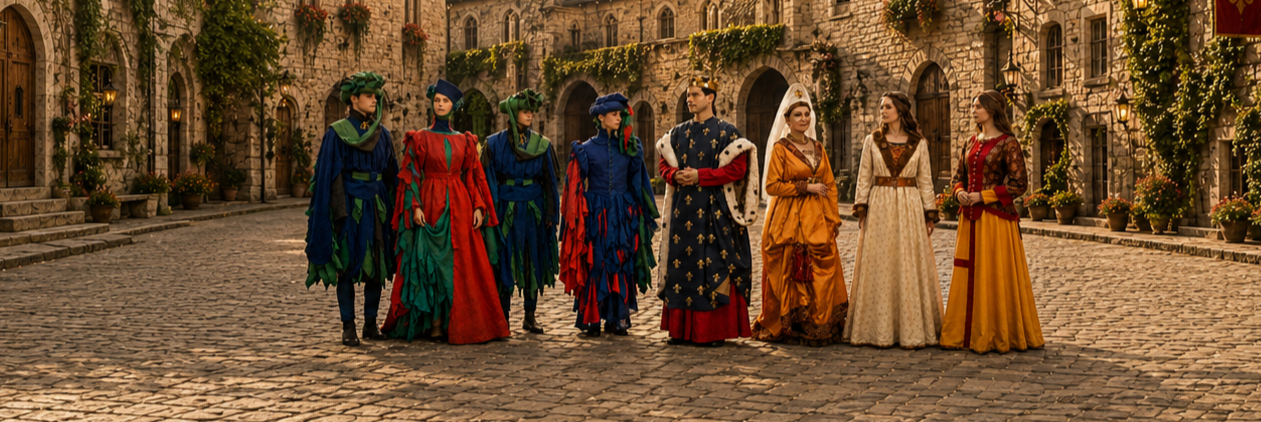 Costumes historiques : Moyen Âge
